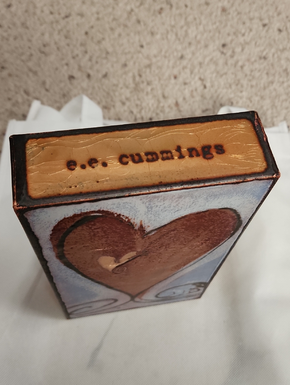 Houston Hew Spiritiles No. 131 Turner Heart II New In Box - Picture 4 of 7